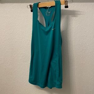 Women’s Teal Dri-Fit Nike tank top - size small